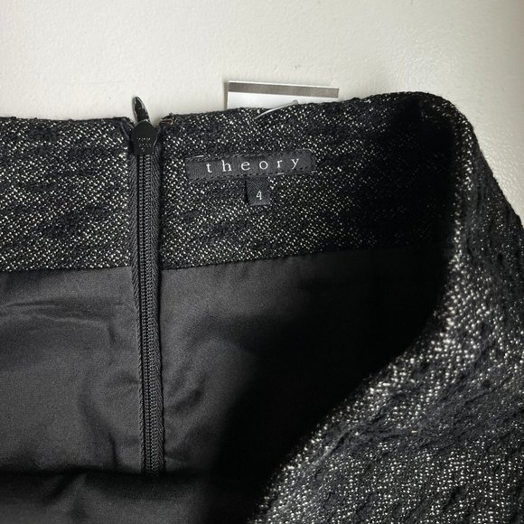 Theory wool Midi skirt Size 4 (Fall favorite) Casual | Business| fashion| pencil - Picture 7 of 9
